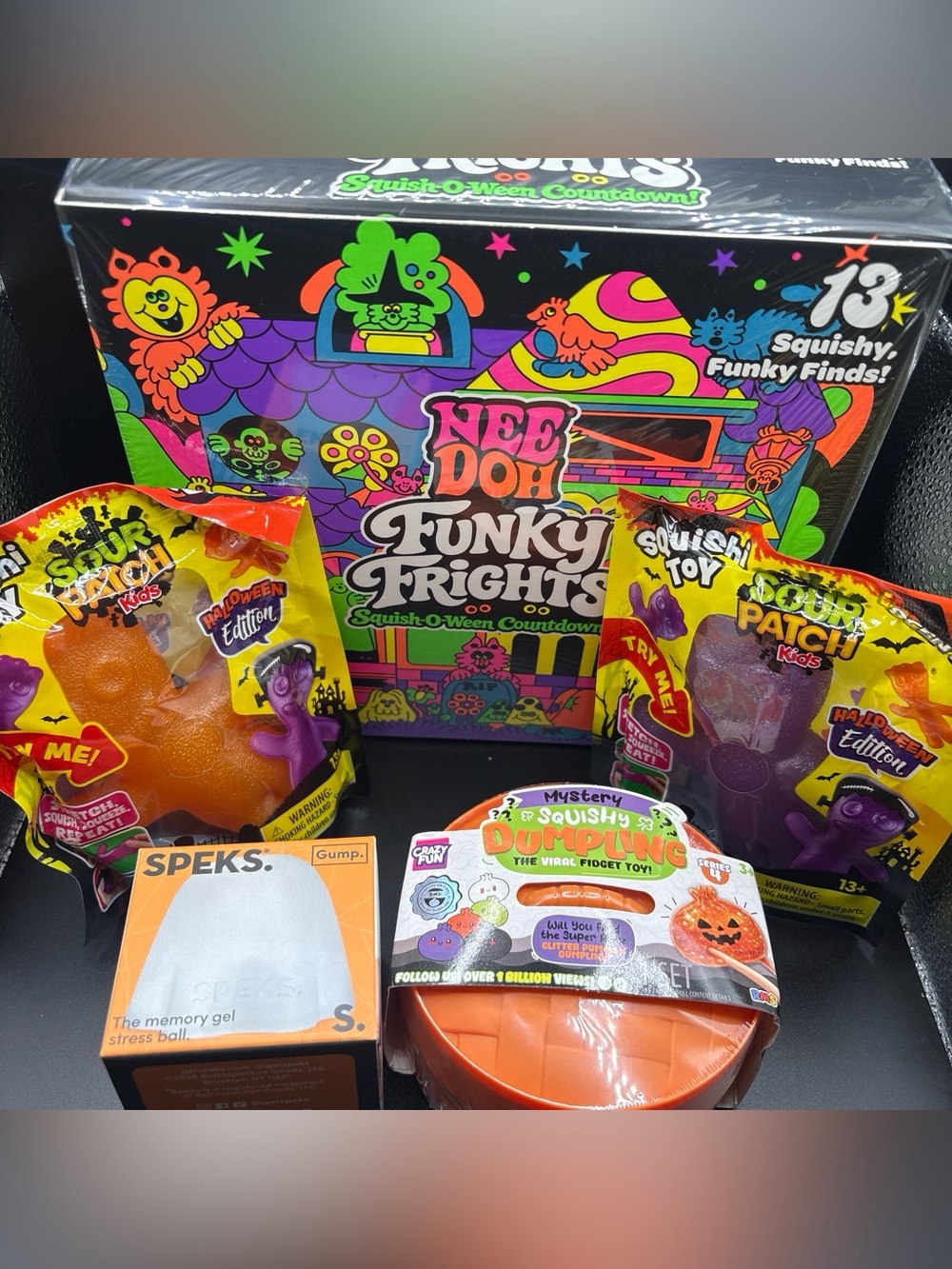 Funky Frights Squish-O-Ween bundle